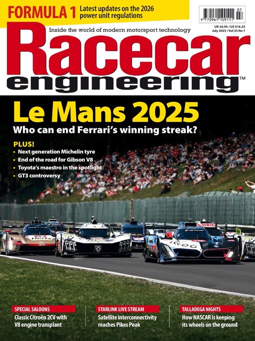 Title details for Racecar Engineering by Chelsea Magazine - Available